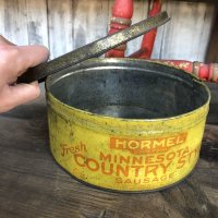 Vintage Can MINNESOTA COUNTRY STYLE SAUSAGE (T972) 