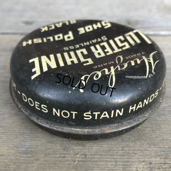 画像5: Vintage Can LUSTER SHINE SHOE POLISH (T974) 