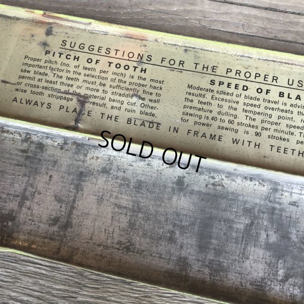 画像4: Vintage Can THE STAR HACK SAW (T983) 