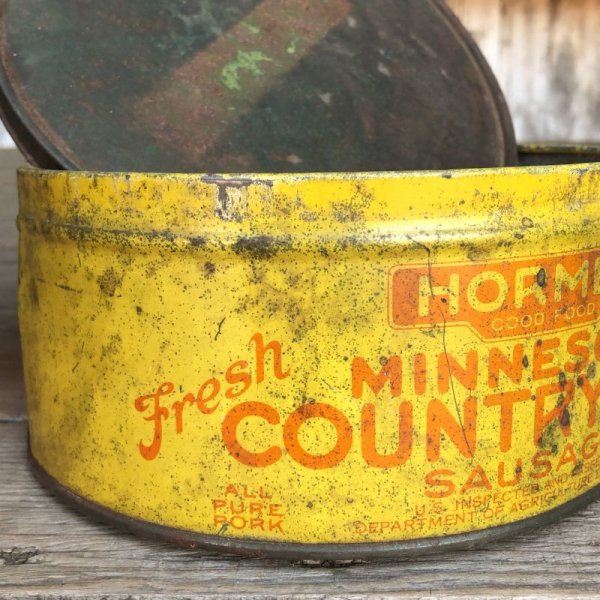 画像10: Vintage Can MINNESOTA COUNTRY STYLE SAUSAGE (T972)