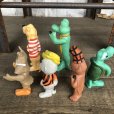 画像2: 60s Vintage Walt Kelly Pogo Figure Set of 6 (T995)  (2)