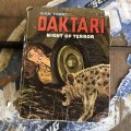 60s Vintage Book Ivan Tors' DAKTARI NIGHT OF TERROR (B014) 