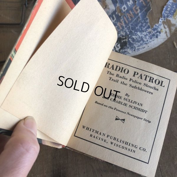 画像4: 30s Vintage Book Radio Patrol (B006) 