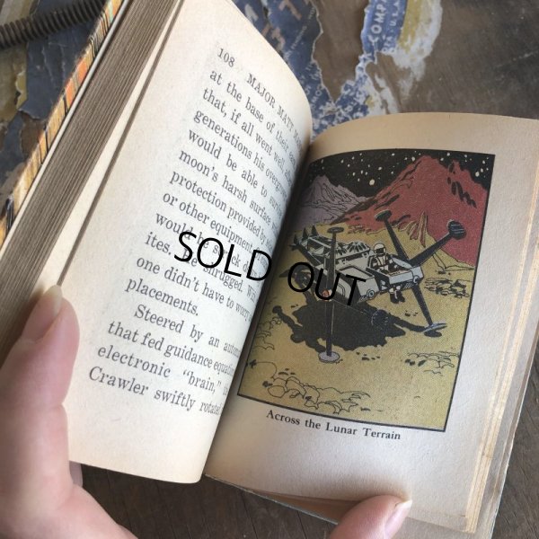 画像6: 60s Vintage Book MAJOR MATT MASON Moon Mission (B012) 