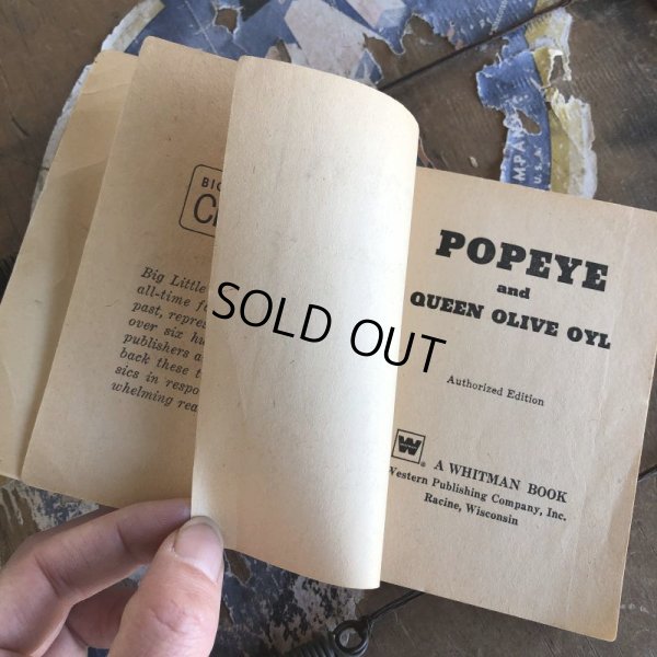 画像4: 70s Vintage Book POPEYE and QUEEN OLIVE OIL (B017)