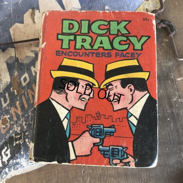 画像1: 60s Vintage Book DICK TRACY (B013) 