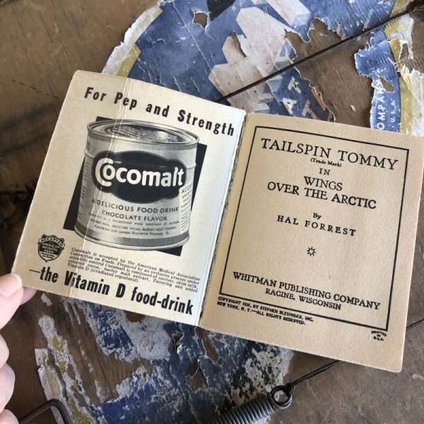 画像4: 30s Vintage Book TAILSPIN TOMMY IN WINGS OVER THE ARCTIC (B016) 