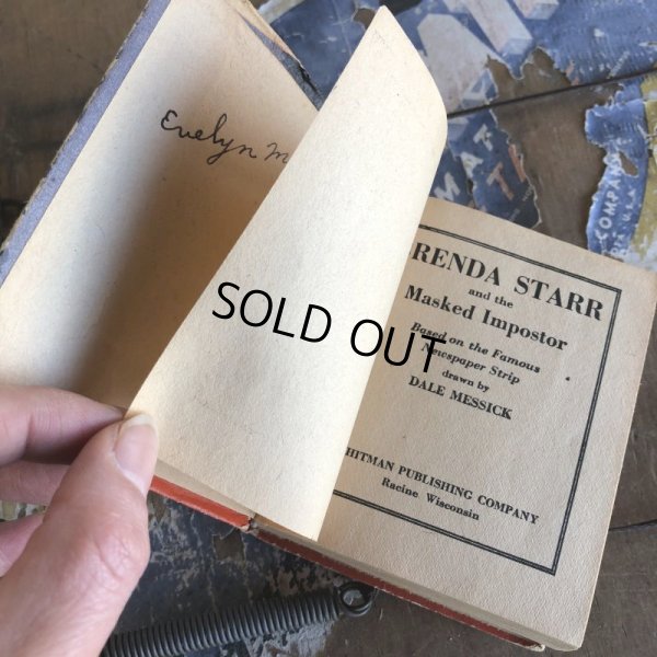 画像4: 40s Vintage Book BRENDA STARR and the Masked Impostor (B011) 