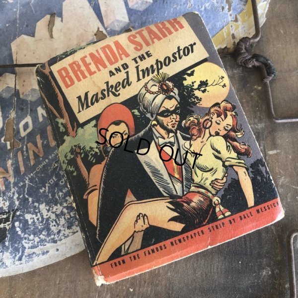 画像1: 40s Vintage Book BRENDA STARR and the Masked Impostor (B011) 