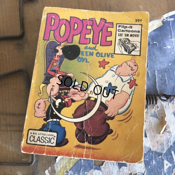 画像1: 70s Vintage Book POPEYE and QUEEN OLIVE OIL (B017) 