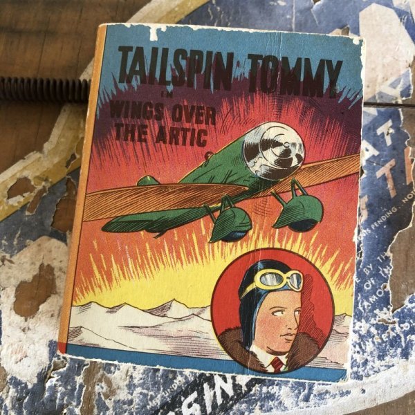 画像1: 30s Vintage Book TAILSPIN TOMMY IN WINGS OVER THE ARCTIC (B016) 