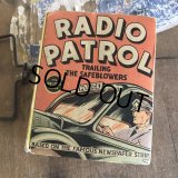 30s Vintage Book Radio Patrol (B006) 