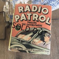 30s Vintage Book Radio Patrol (B006) 