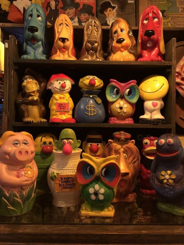 画像11: Vintage My toy Inc Plastic Coin Bank Lady Piggy (B018) 