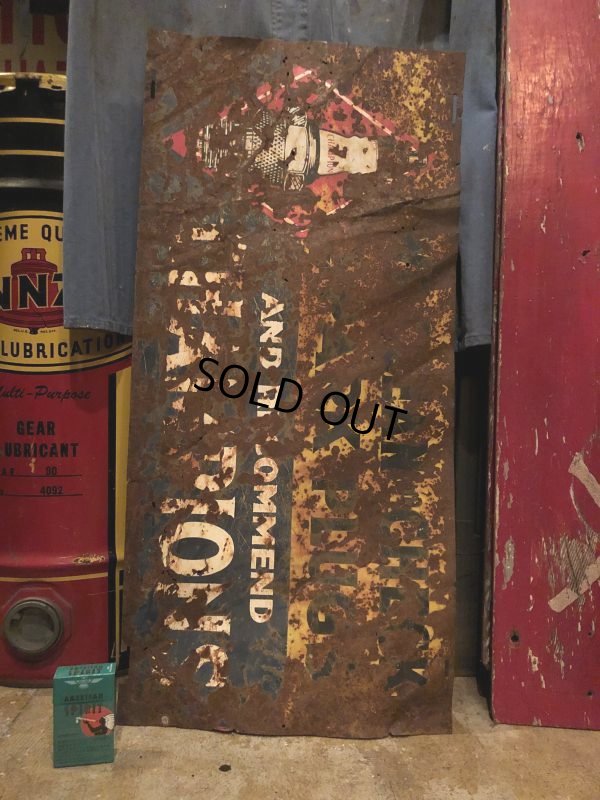 画像10: Vintage Champion Spark Plug Sign (B024)