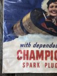 画像5: 40s Vintage Champion Spark Plugs Advertising Poster Sign (B025)