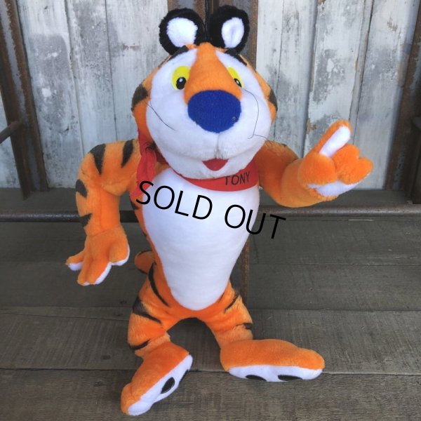 画像2: 00s Vintage Kelloggs Tony the Tiger Plush Doll 48cm (B032)