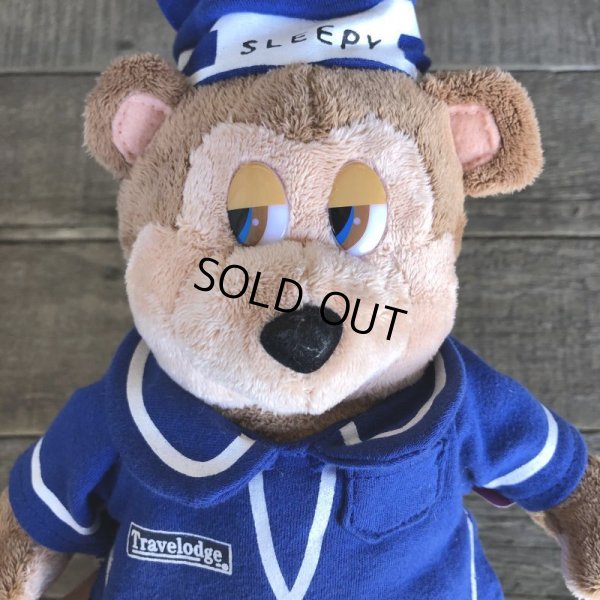 画像8: 00s Vintage Travelodge Sleepy Bear Plush Doll (B034)