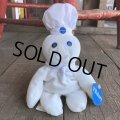 90s Vintage Pillsbury Doughboy Poppin Fresh Beans Doll (B029)