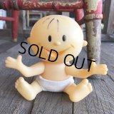 80s Diaperne Baby vinyl doll (B035)