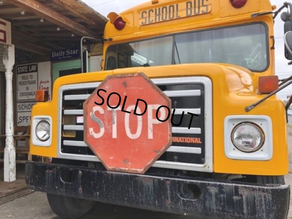 画像8: 1940s Vintage U.S.A Embossed Stop Road Sign (B039) 