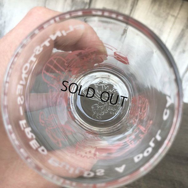 画像5: 60s Vintage The Flintstones Welch's Glass Pink (B044)