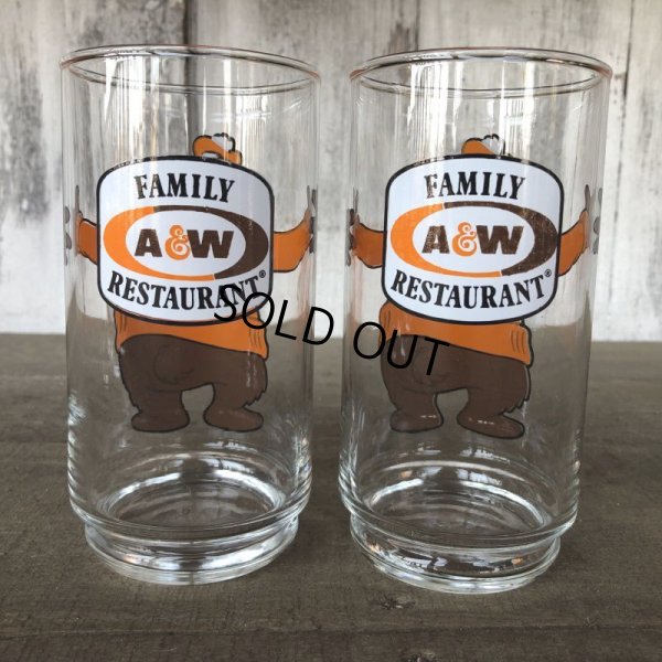 画像3: 70s Vintage A&W Great Root Bear Rooty Glass (B041)