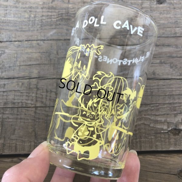 画像5: 60s Vintage The Flintstones Welch's Glass Yellow (B043)