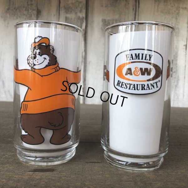 画像6: 70s Vintage A&W Great Root Bear Rooty Glass (B041)