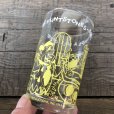 画像2: 60s Vintage The Flintstones Welch's Glass Yellow (B043) (2)