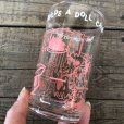 画像3: 60s Vintage The Flintstones Welch's Glass Pink (B044)