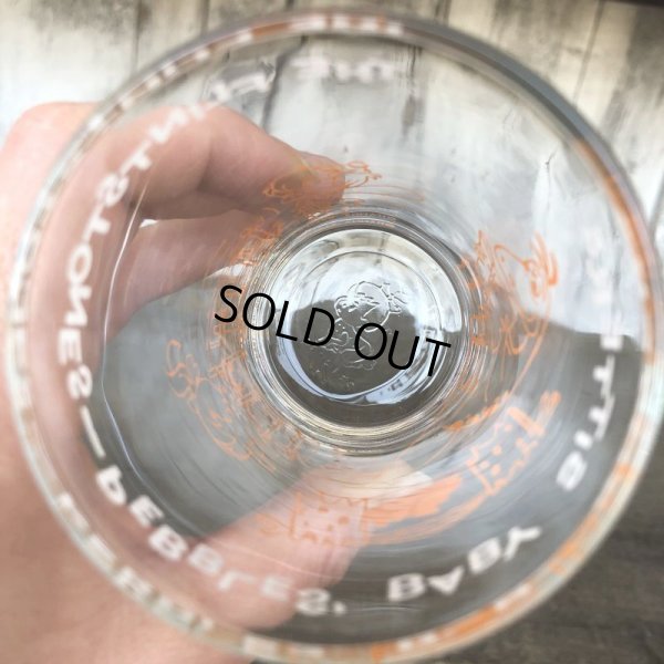 画像5: 60s Vintage The Flintstones Welch's Glass Orange (B045)