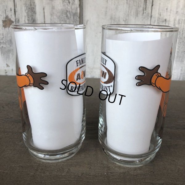 画像5: 70s Vintage A&W Great Root Bear Rooty Glass (B041)