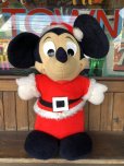 画像3: 70s Vintage PEPSI  Disney Mickey Mouse Santa Christmas Doll (B049)