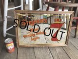 Vintage Seagram's 7 Crown Whiskey Pub Mirror (B051)