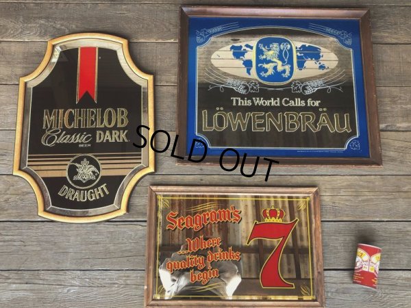 画像10: Vintage Lowenbrau Beer Pub Mirror (B050)
