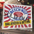 80s Vintage Beech-Nut Chewing Tobacco Store Display Sign (B053)