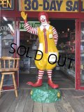 Vintage Ronald McDonald Store Display Life Size Statue