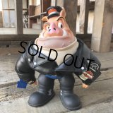 Vintage Applause Harley Davidson Hog Doll (B054) 　