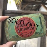 Vintage Lucky Strike Cigarette Tabacco Tin Can (B064)