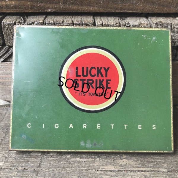 画像9: Vintage Lucky Strike Cigarette Tabacco Tin Can (B063)