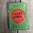 画像9: Vintage Lucky Strike Cigarette Tabacco Tin Can (B060)