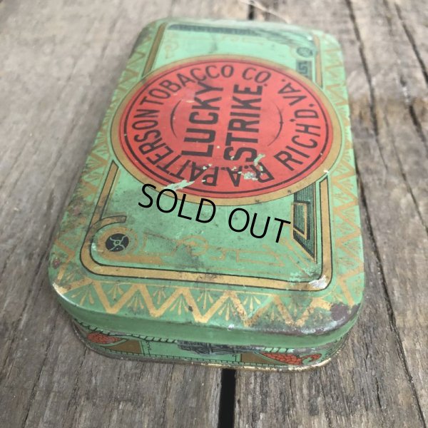 画像9: Vintage Lucky Strike Cigarette Tabacco Tin Can (B064)
