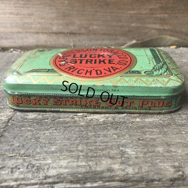 画像5: Vintage Lucky Strike Cigarette Tabacco Tin Can (B064)