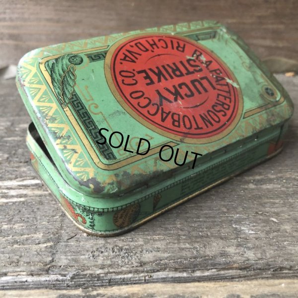 画像4: Vintage Lucky Strike Cigarette Tabacco Tin Can (B064)