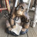 60s Vintage Wall Street Journal Gorilla Statue (B056)