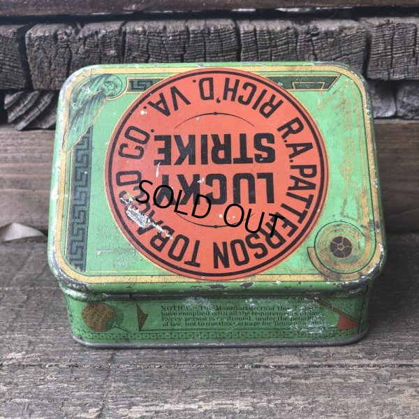 画像4: Vintage Lucky Strike Cigarette Tabacco Tin Can (B059)