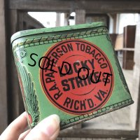 Vintage Lucky Strike Cigarette Tabacco Tin Can (B061)