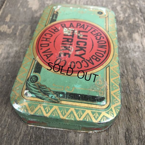 画像10: Vintage Lucky Strike Cigarette Tabacco Tin Can (B065)