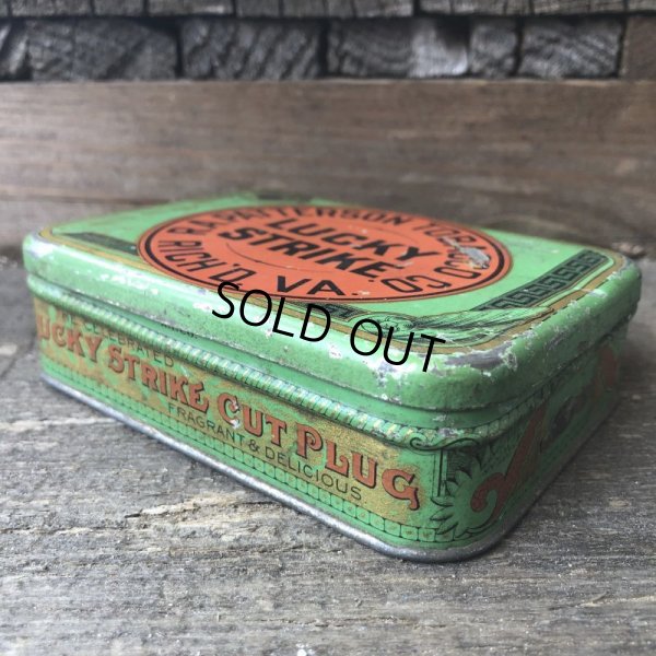 画像5: Vintage Lucky Strike Cigarette Tabacco Tin Can (B059)